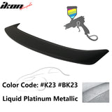 2013-2019 Nissan Sentra 4Dr Sedan Painted Trunk Spoiler ABS