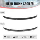 2020-2025 Nissan Sentra SR Carbon Fiber Print Rear Trunk Spoiler Wing ABS