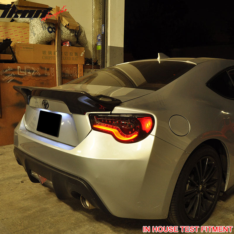 2013-2020 Scion FRS/Subaru BRZ/Toyota 86 GR Trunk Spoiler Carbon Fiber
