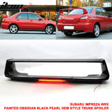 2002-2007 Subaru Impreza WRX Sti OE Trunk Spoiler w/ 3RD Brake Light