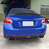 2015-2021 Subaru WRX PSM Unpainted Black Rear Trunk Spoiler ABS