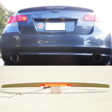 10-14 Subaru Legacy Sedan Black Rear Spoiler Wing LED Brake Light FRP