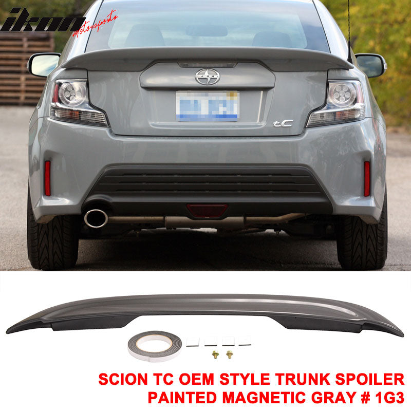 2011-2016 Scion tC Painted Color ABS Rear Spoiler Wing