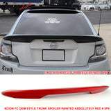 2011-2016 Scion tC Painted Color ABS Rear Spoiler Wing