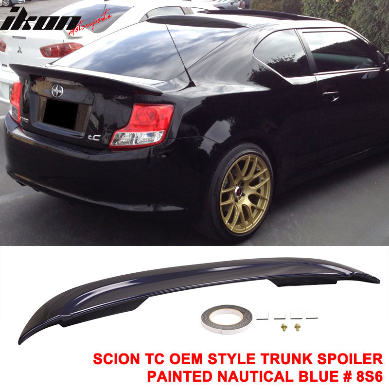 2011-2016 Scion tC Painted Color ABS Rear Spoiler Wing