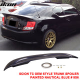 2011-2016 Scion tC Painted Color ABS Rear Spoiler Wing