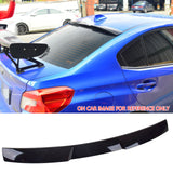 2015-2021 Subaru WRX STI Style Gloss Black Rear Roof Spoiler Wing ABS