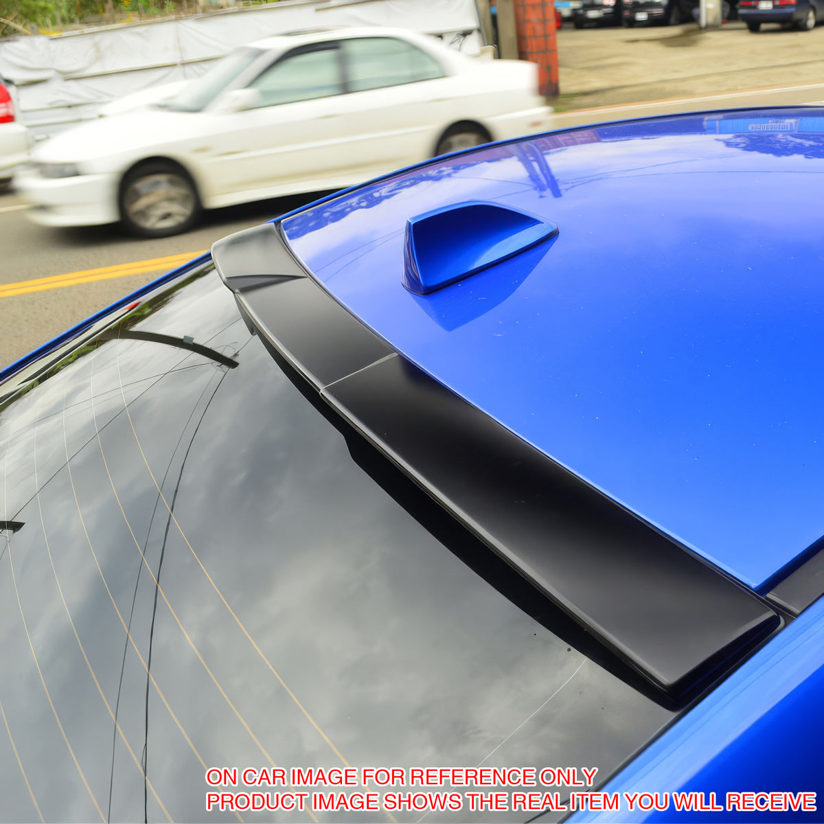 2015-2021 Subaru WRX STI Style Gloss Black Rear Roof Spoiler Wing ABS