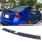 2012-2016 Subaru WRX STI Japan Style Gloss Black Rear Roof Spoiler ABS