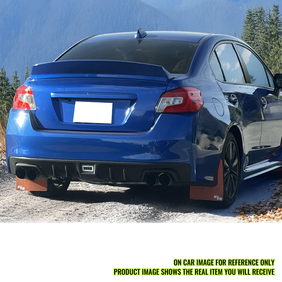 2012-2021 Subaru Impreza Duckbill Carbon Fiber Print Trunk Spoiler ABS