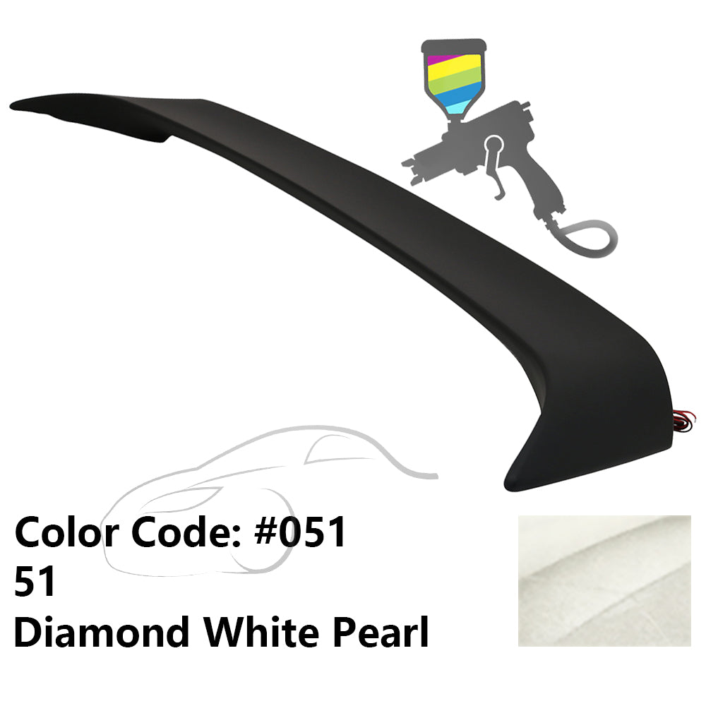 2002-2006 Toyota Camry OE Style LED Painted Rear Trunk Spoiler ABS