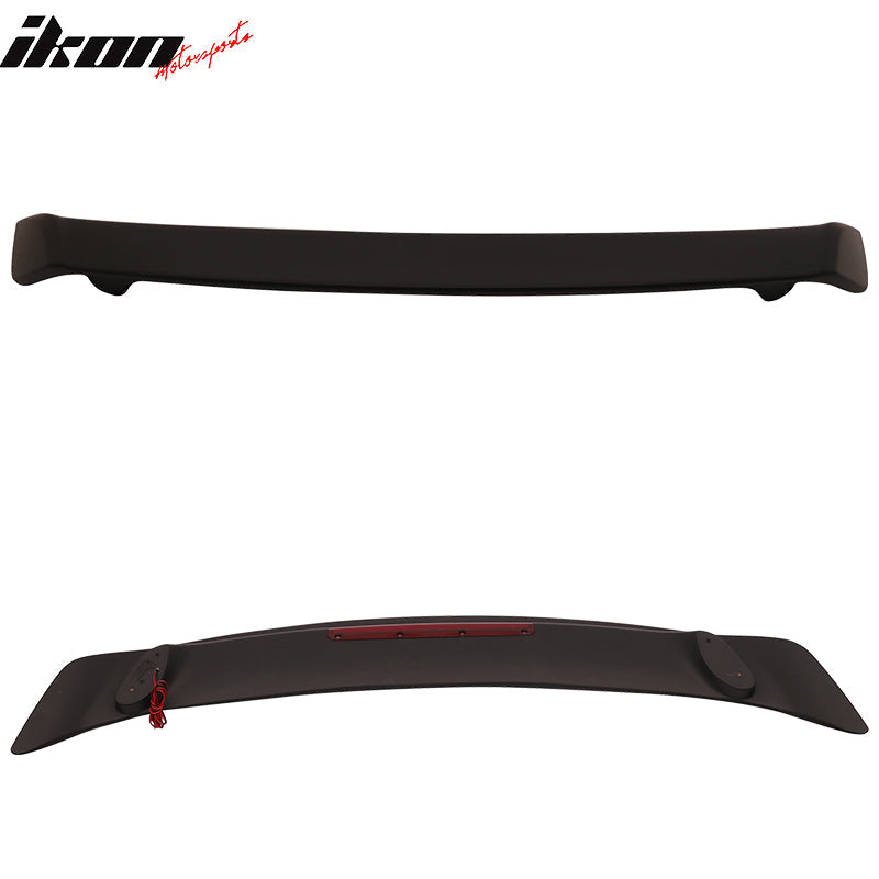 2007-2011 Toyota Camry JDM Style Matte Black Trunk Spoiler ABS