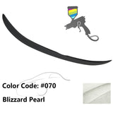 2007-2011 Toyota Camry Painted Rear Trunk Lip Wing Spoiler ABS