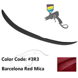 2007-2011 Toyota Camry Painted Rear Trunk Lip Wing Spoiler ABS