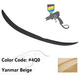 2007-2011 Toyota Camry Painted Rear Trunk Lip Wing Spoiler ABS