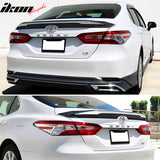 2018-2024 Toyota Camry LE MD Rear Spoiler Wing With Chrome Trim