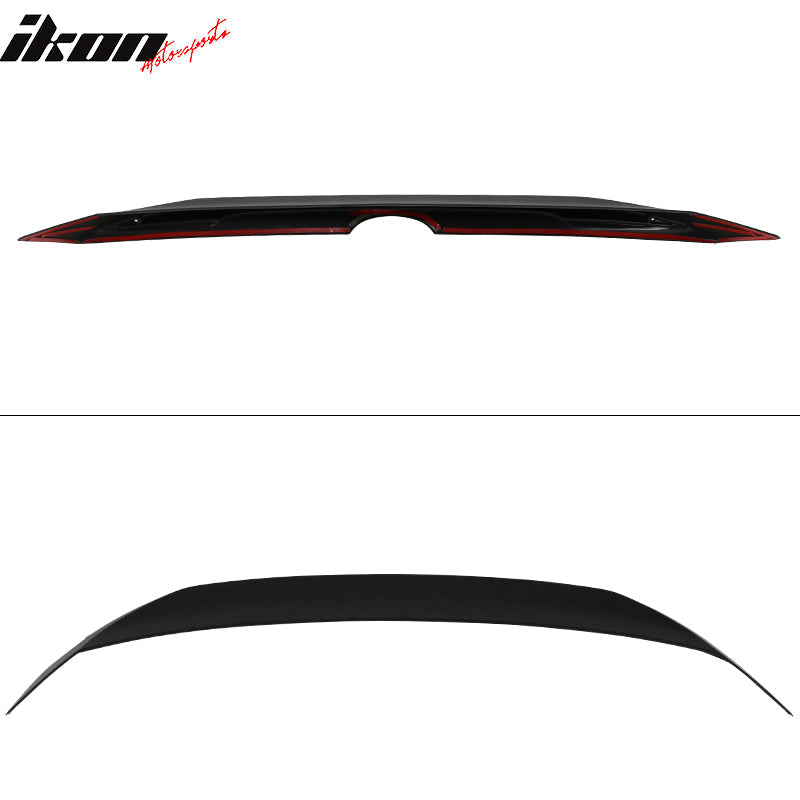 2018-2024 Toyota Camry LE MD Rear Spoiler Wing With Chrome Trim