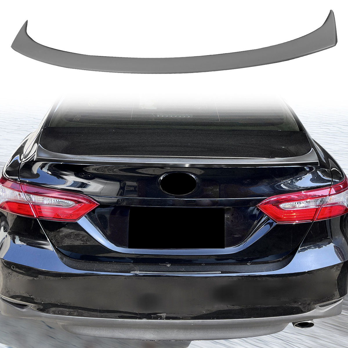 2018-2024 Toyota Camry OE Style Unpainted Rear Trunk Spoiler Wing ABS