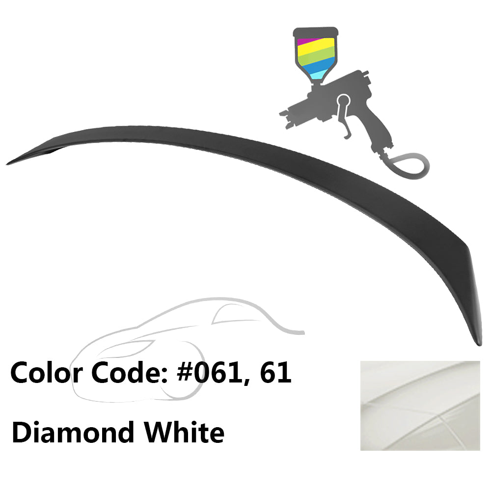 2018-2023 Toyota Camry Flush Mount painted Rear Trunk Wing Spoiler