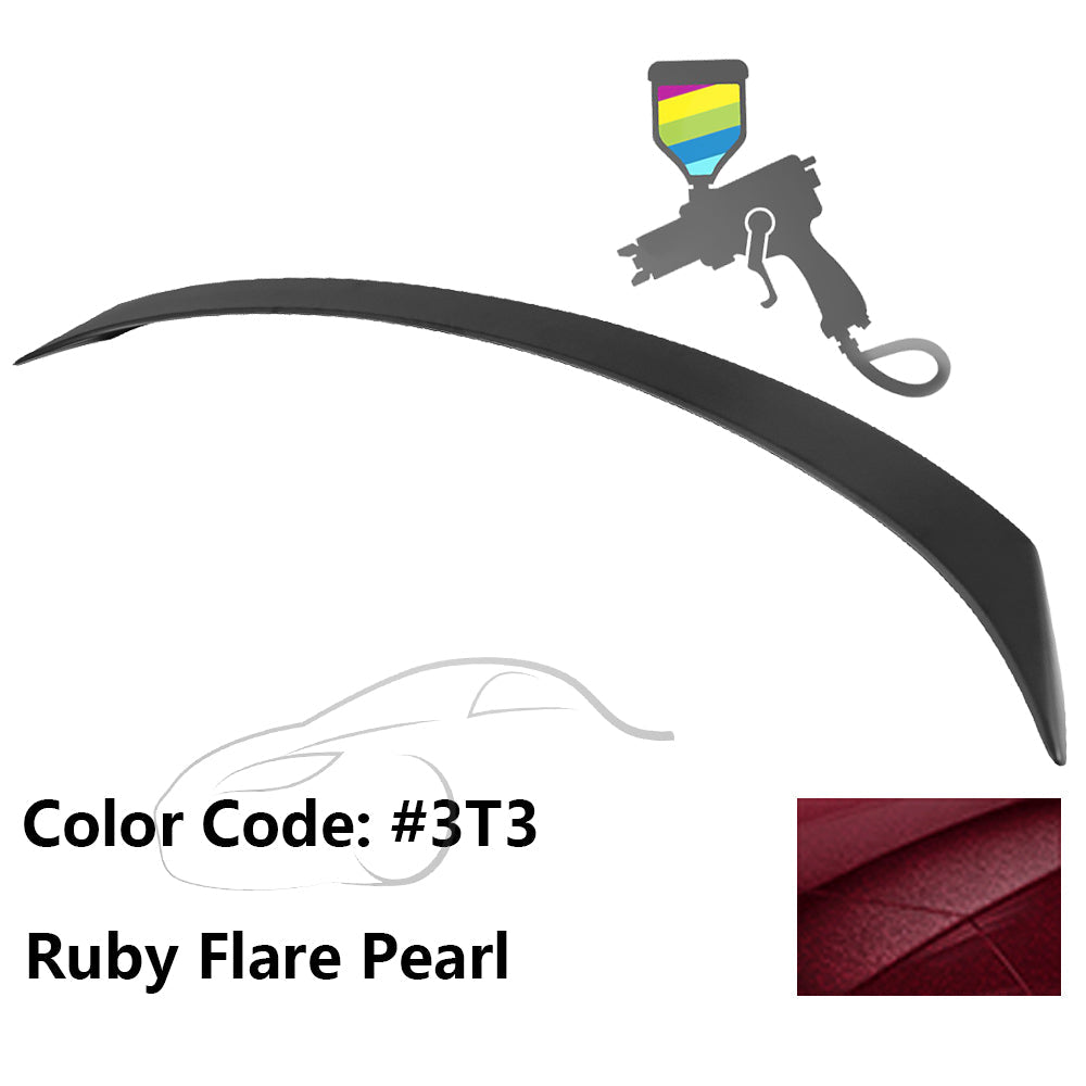 2018-2023 Toyota Camry Flush Mount painted Rear Trunk Wing Spoiler