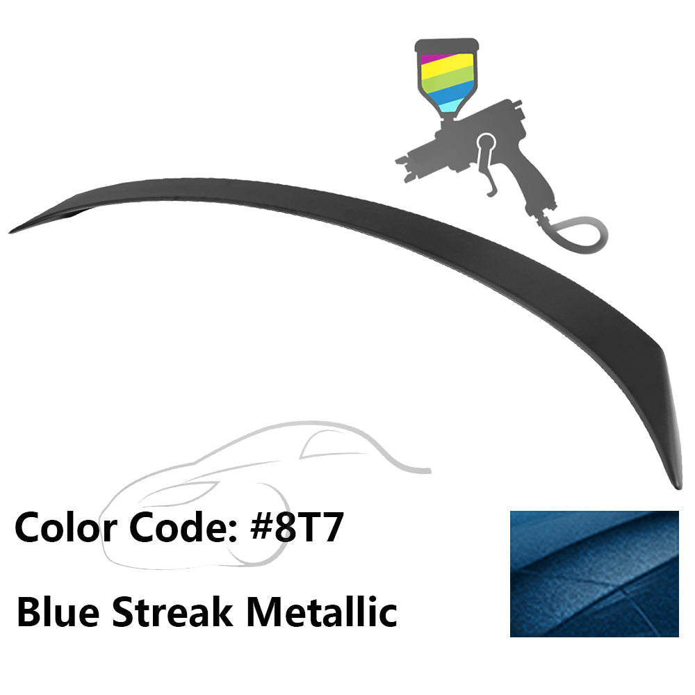 2018-2023 Toyota Camry Flush Mount painted Rear Trunk Wing Spoiler