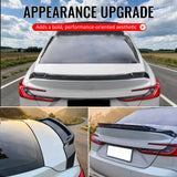 2025-2026 Toyota Camry XV80 9th R Style Carbon Fiber Print Trunk Spoiler ABS