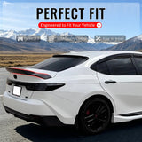 2025-2026 Toyota Camry XV80 9th R Style Gloss Black Trunk Spoiler ABS