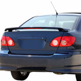 2003-2008 Toyota Corolla Trunk Spoiler with Brake Light ABS