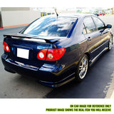 03-08 Toyota Corolla OE Style Matte Black Rear Spoiler Wing LED Brake