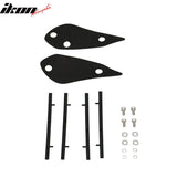 03-08 Toyota Corolla OE Style Matte Black Rear Spoiler Wing LED Brake
