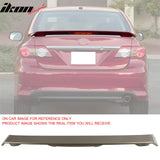 2009-2013 Toyota Corolla Sedan Trunk Spoiler with 3RD LED Brake Light