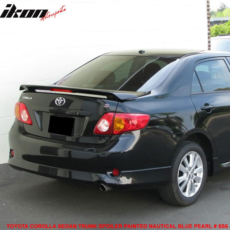 2009-2013 Toyota Corolla Sedan Trunk Spoiler with 3RD LED Brake Light