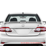 2009-2013 Toyota Corolla Trunk Spoiler W/LED Brake Light OE Style ABS