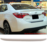 2014-2019 Toyota Corolla OE Style Rear Trunk Spoiler Wing Lip ABS