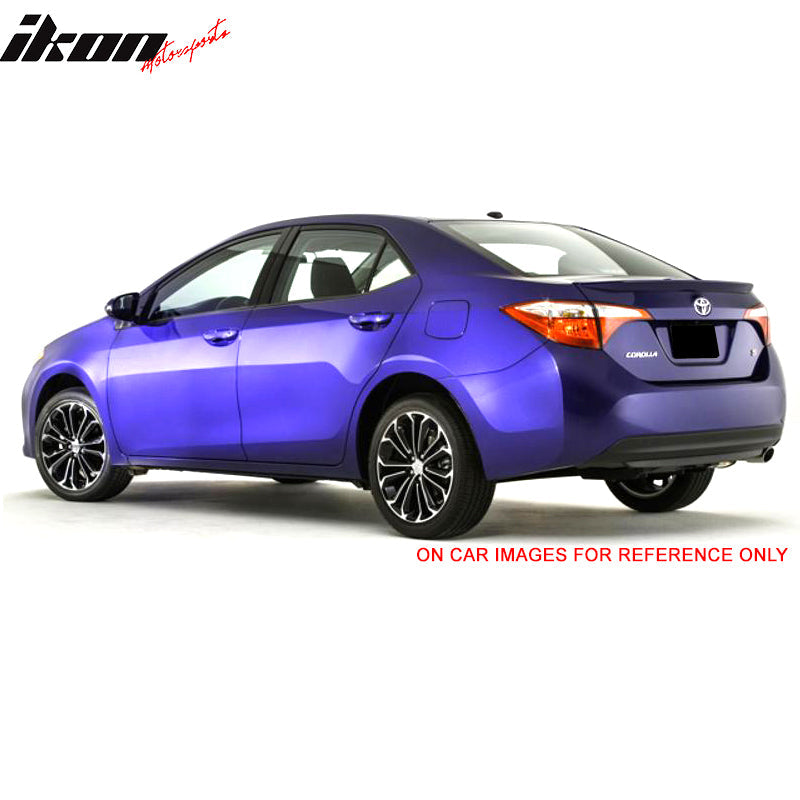 2014-2019 Toyota Corolla OE Style Rear Trunk Spoiler Wing Lip ABS