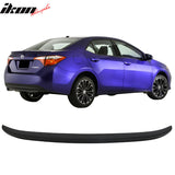2014-2019 Toyota Corolla OE Style Rear Trunk Spoiler Wing Lip ABS