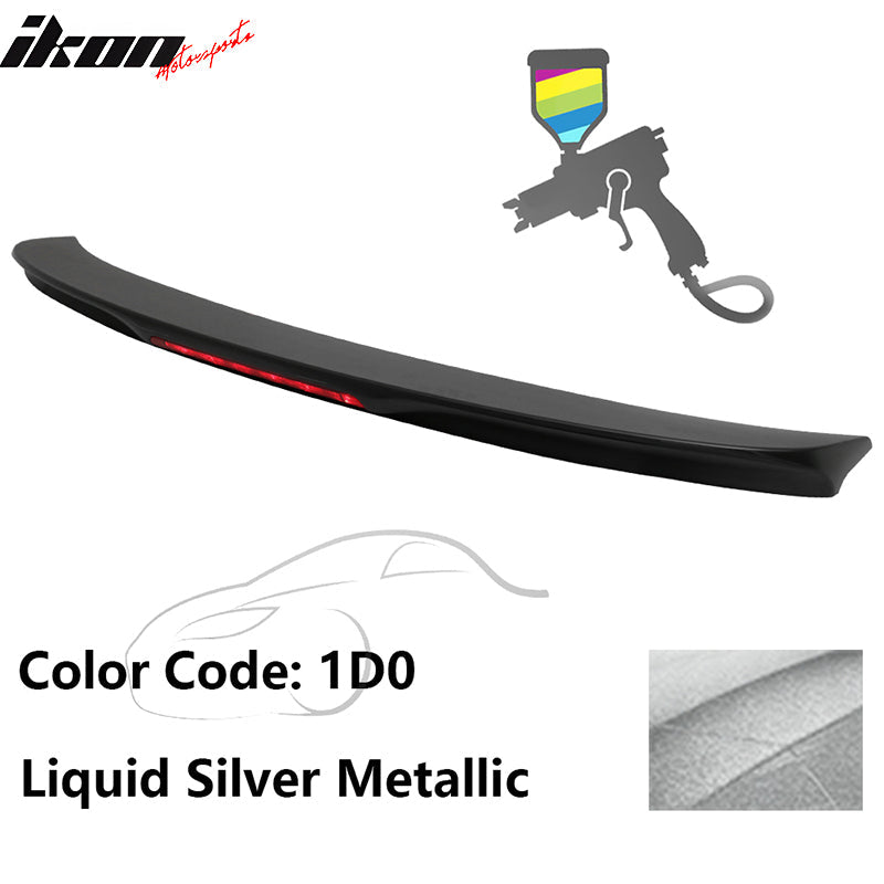 2014-2019 Toyota Corolla OEM Style Trunk Spoiler ABS Painted