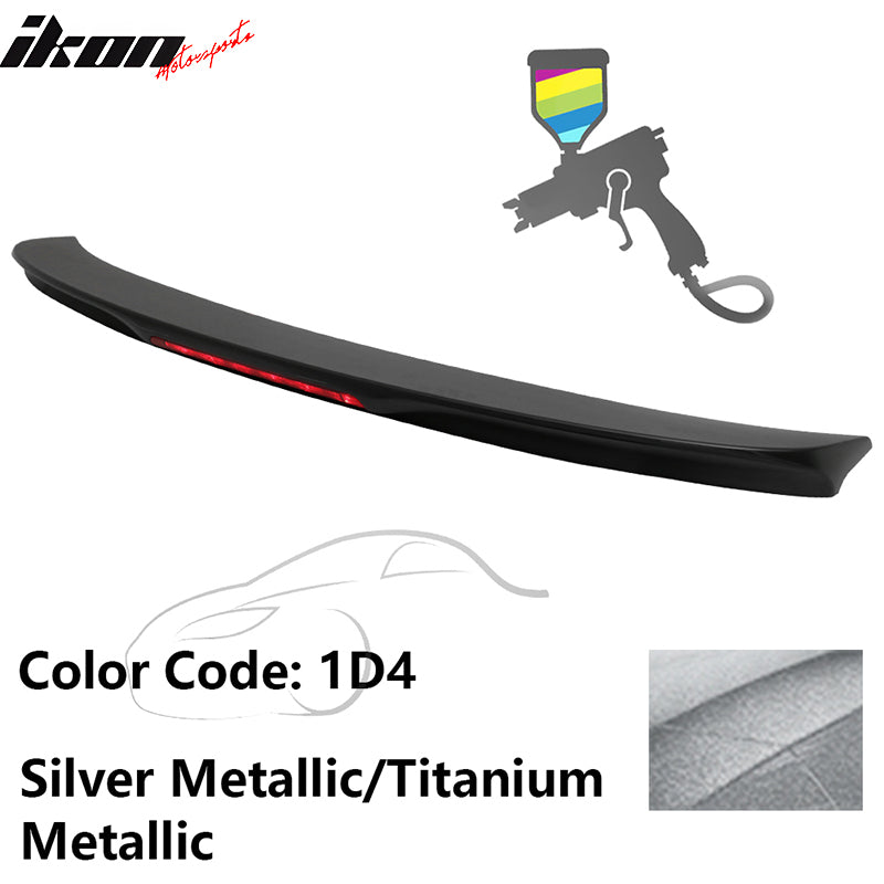 2014-2019 Toyota Corolla OEM Style Trunk Spoiler ABS Painted