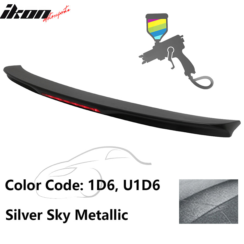 2014-2019 Toyota Corolla OEM Style Trunk Spoiler ABS Painted