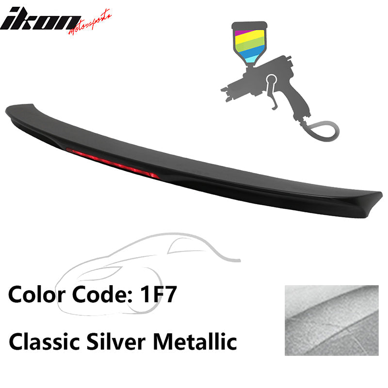 2014-2019 Toyota Corolla OEM Style Trunk Spoiler ABS Painted