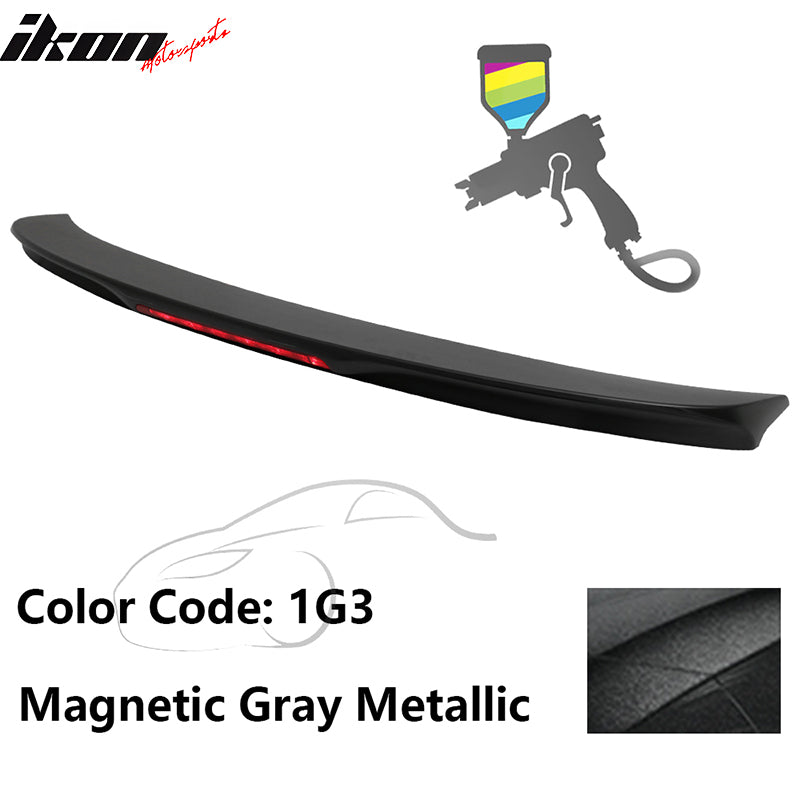 2014-2019 Toyota Corolla OEM Style Trunk Spoiler ABS Painted