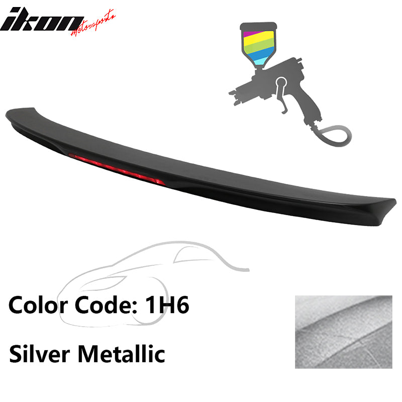 2014-2019 Toyota Corolla OEM Style Trunk Spoiler ABS Painted