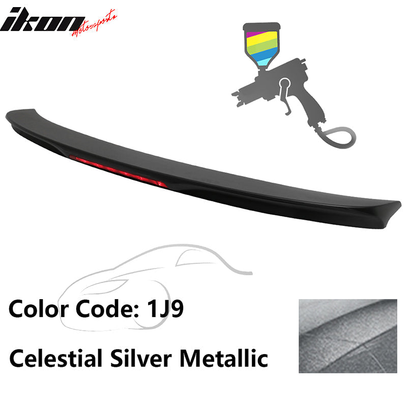 2014-2019 Toyota Corolla OEM Style Trunk Spoiler ABS Painted