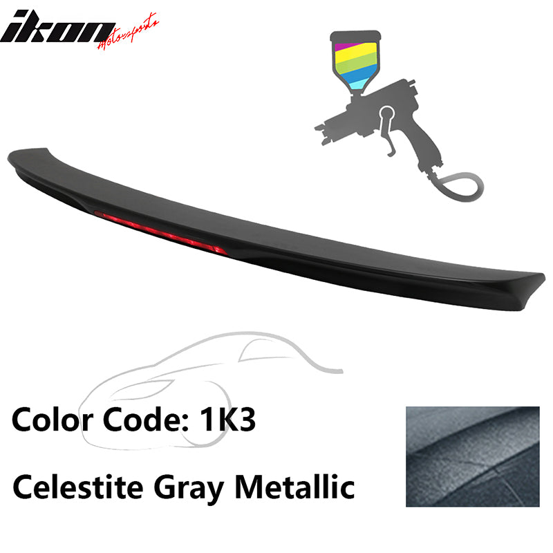 2014-2019 Toyota Corolla OEM Style Trunk Spoiler ABS Painted