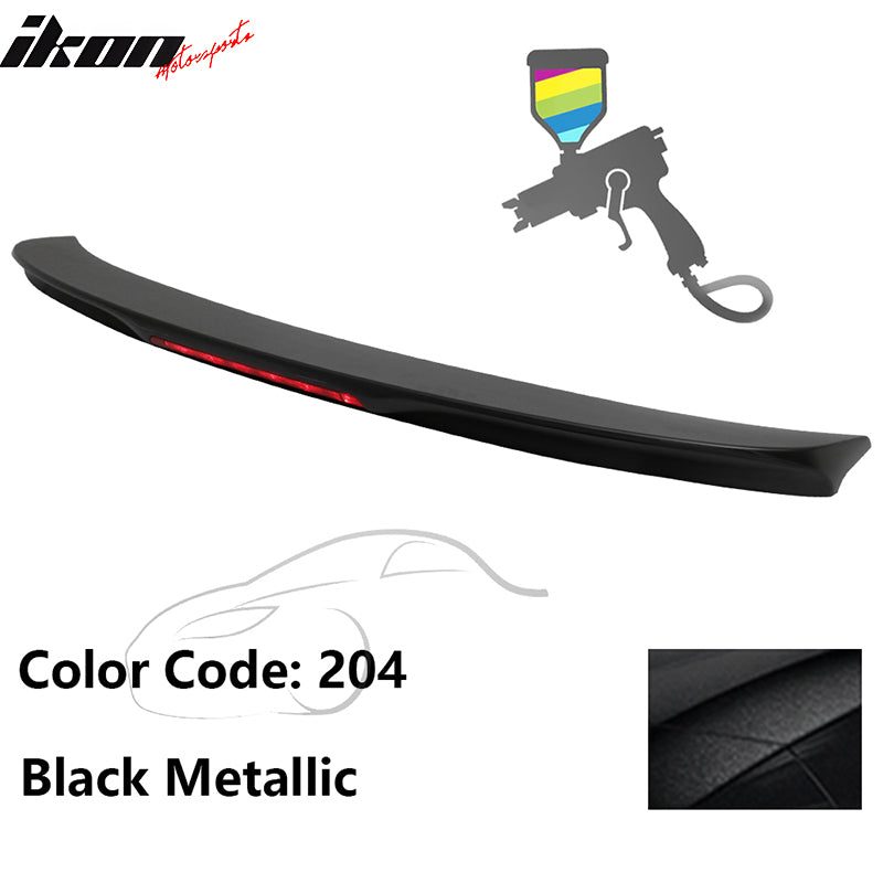 2014-2019 Toyota Corolla OEM Style Trunk Spoiler ABS Painted