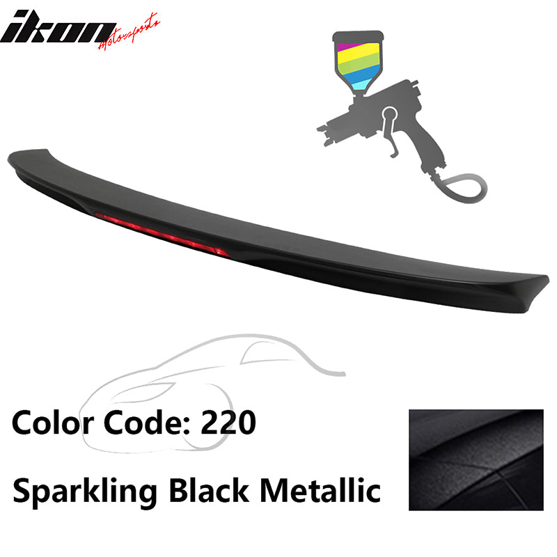 2014-2019 Toyota Corolla OEM Style Trunk Spoiler ABS Painted
