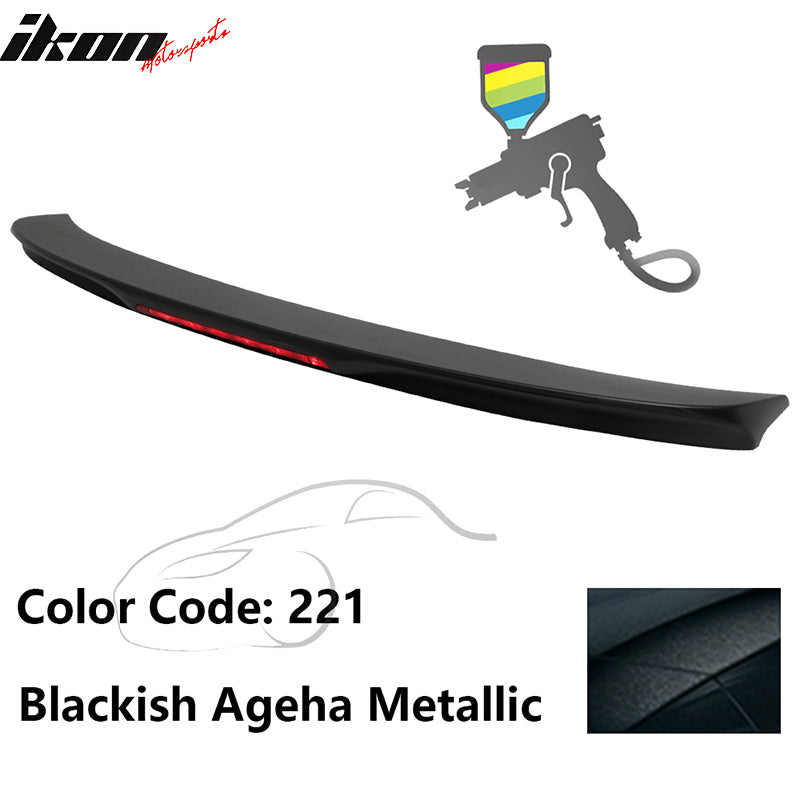 2014-2019 Toyota Corolla OEM Style Trunk Spoiler ABS Painted