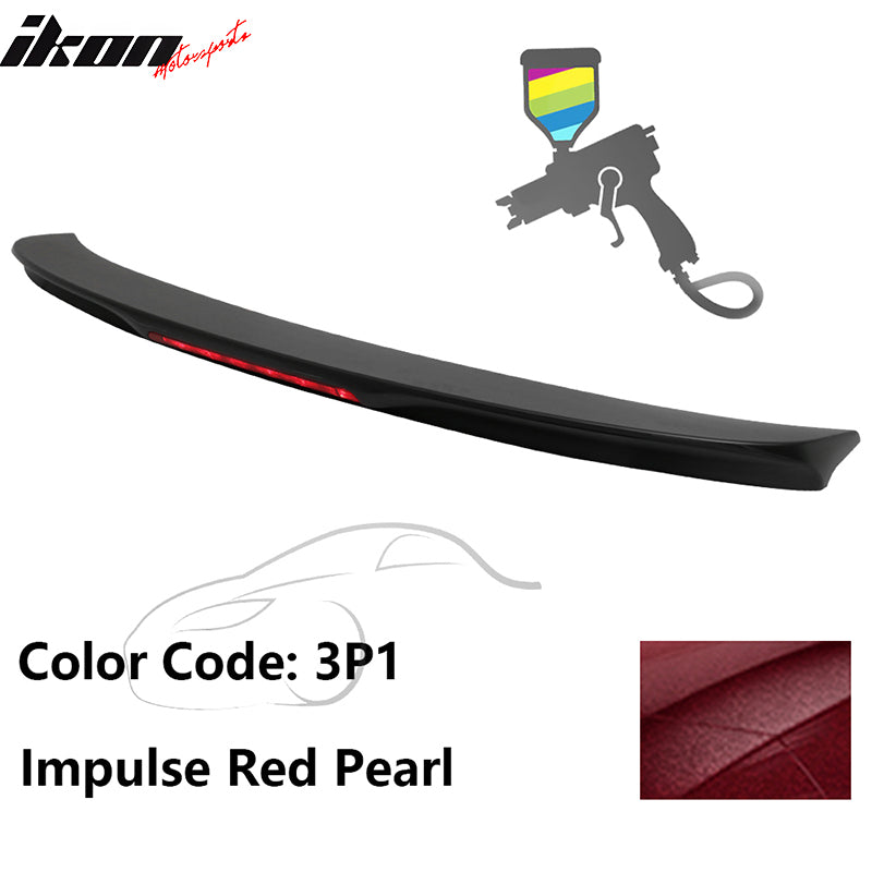 2014-2019 Toyota Corolla OEM Style Trunk Spoiler ABS Painted