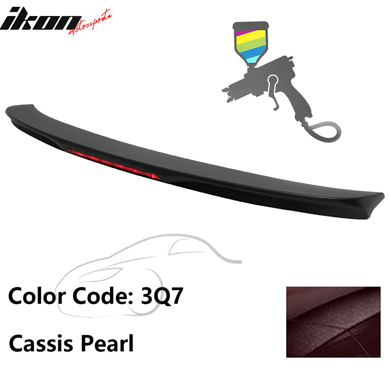 2014-2019 Toyota Corolla OEM Style Trunk Spoiler ABS Painted
