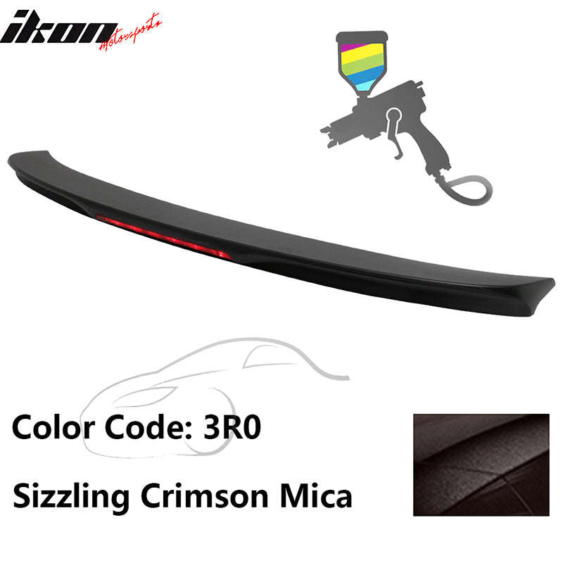 2014-2019 Toyota Corolla OEM Style Trunk Spoiler ABS Painted
